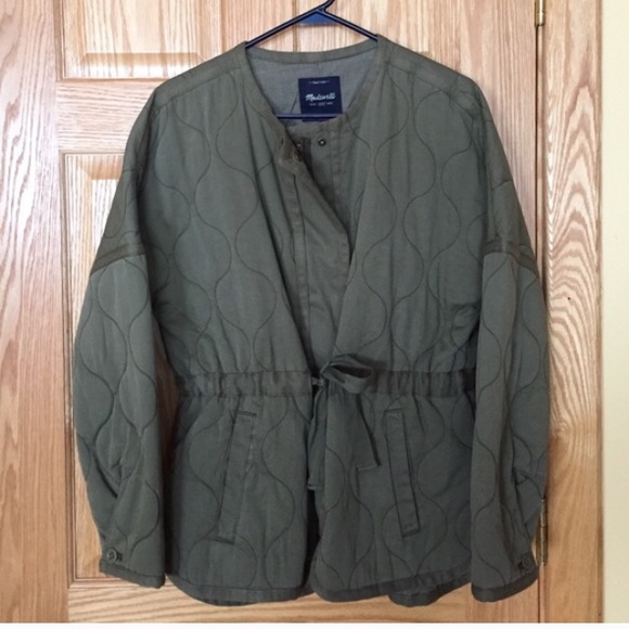 Madewell Jackets & Blazers - Madewell olive green jacket